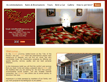 Tablet Screenshot of hotelhojarascas.com